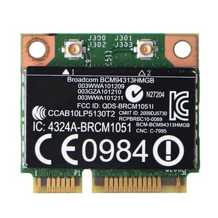 For Broadcom BCM94313HMGB BCM20702 Wifi +4.0 Bluetooth-kompatibelt Half Mini PCI-E Trådløst Kort for-HP Laptop