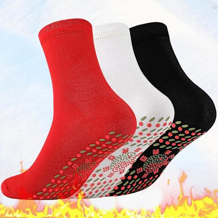 3 paria itsekuumenevia sukkia naisille, sähköiset akkusukat, talvipaksut