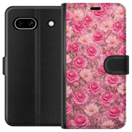Yhteensopiva Lompakkokotelo Google Pixel 7a Petal Reverie Blush Rose