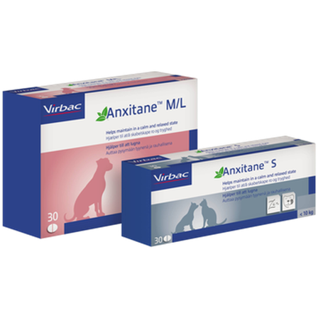 Virbac - Anxitane Small opp til 10 kg 30 tabletter - Hund - Hundepleie & kosttilskudd - Antistress & feromoner - ZOO.no
