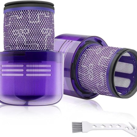 2-pack filter för Dyson V11 Cyclone - ersättningsfilter, tvättbart, tillbehör KLB