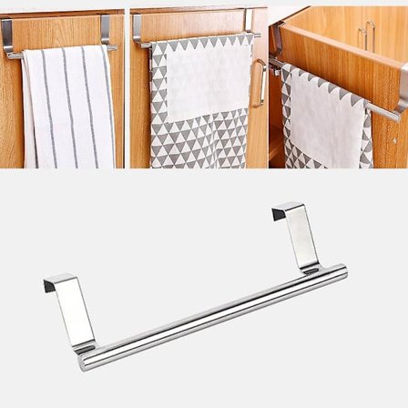 Handdukshängare över köksskåpsdörr Handdukshängare Bar Hängande Hylla