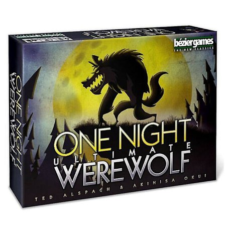 (En Natt) One Night Alien Werewolf Ultimate Werewolf Brädspel Förseglat Barn Presenter Leksaker