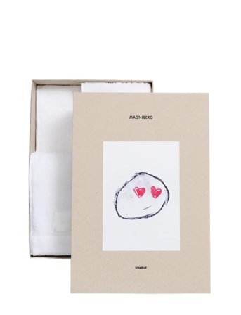 MAGNIBERG 3-Piece Towel Set - White - ONE SIZE