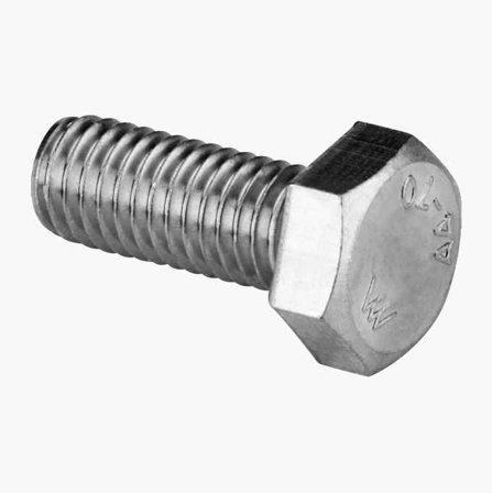 Sexkantsskruv M8 x 20 mm A4 10 st. - Biltema
