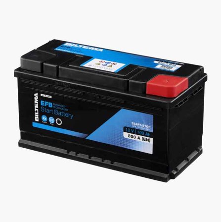 Startbatteri EFB 12 V 100 Ah