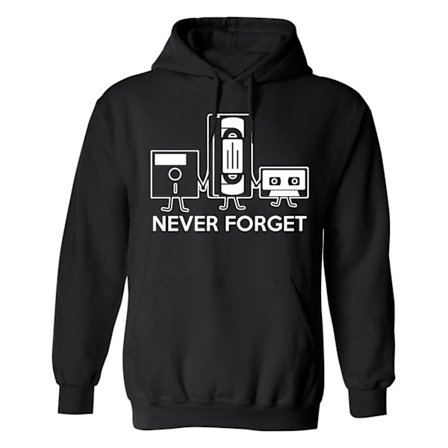 Never Forget Kassettband - Hoodie / Tröja - HERR