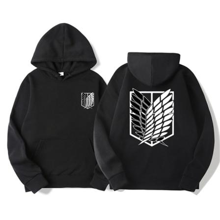 Attack On Titan Vuxen Anime Hoodie Sweatshirt Pullover Jumper Cosplay Top Unisex M
