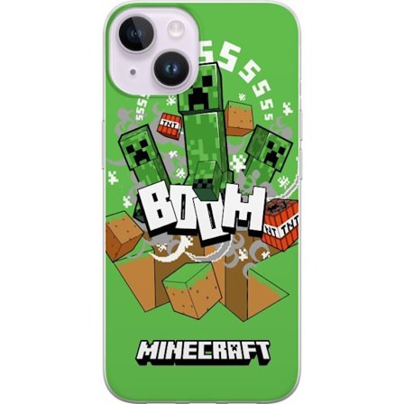 Kompatibelt Mobilskal till Apple Apple iPhone 15 Minecraft Boom