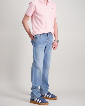 Levi's LVB STAY LOOSE TAPER JEANS Bleu Jeans Garçon - Kids Brand Store