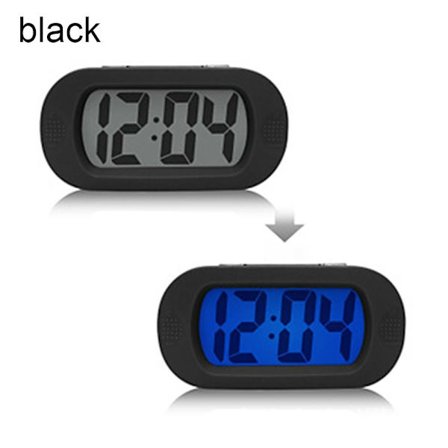 Alarm Snooze Clock Elektronisk ur SORT