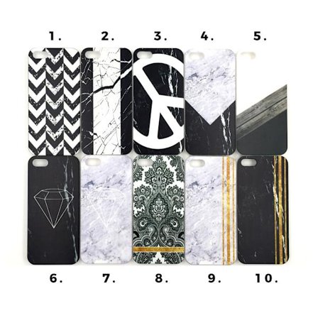 Skal med motiv iPhone 5/5S/SE