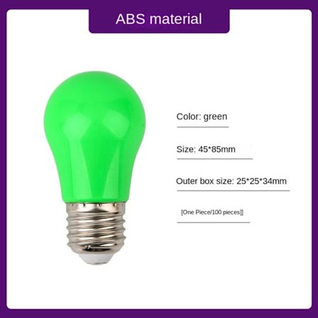 LED-lampa ABS-lampa BS-GRÖN-1W BS-GRÖN-1W