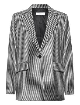 Charlote Blazers Single Breasted Blazers Svart Mango
