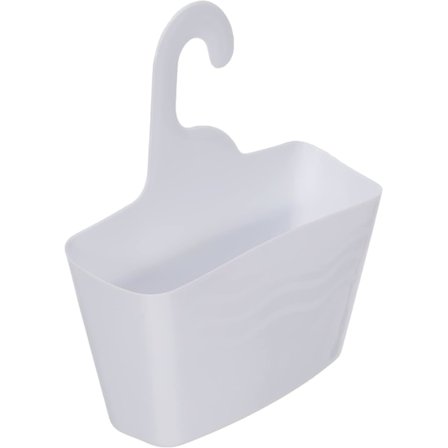 Flerlags veggmontert oppbevaringskurv, dusjrom oppbevaringshylle i plast, diverse hengekurv