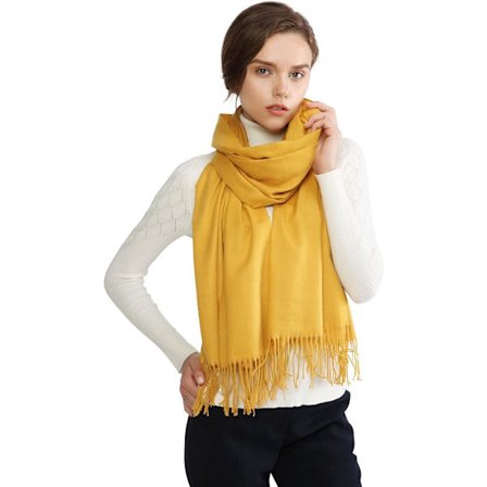 Dam Scarves Pashmina Sjal och Wraps för Bröllop Scarfs för Kvinnor Vinter