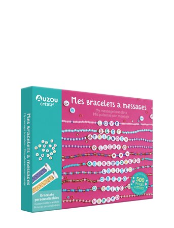 Activity Kit - Message Bracelets Patterned Auzou