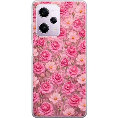Yhteensopiva Puhelinkuori Xiaomi Redmi Note 12 Pro Petal Reverie Blush Rose