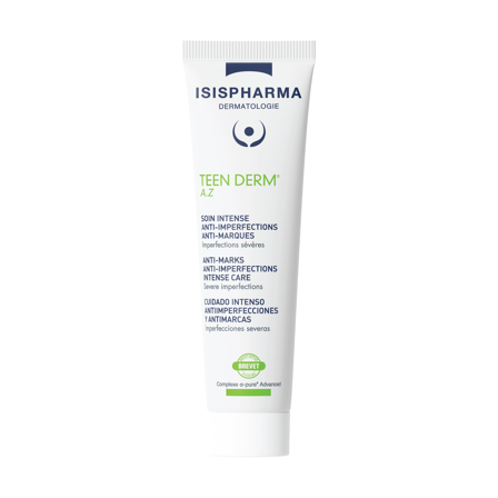 Isispharma Teen Derm A.Z Ansiktskrem, 30 ml