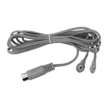 Elektrodien johdinjohto 2 napin liittimell 5P Fysioterapia Kannettava elektrodien johtokaapeli hierontalaiteelle 8,2ft