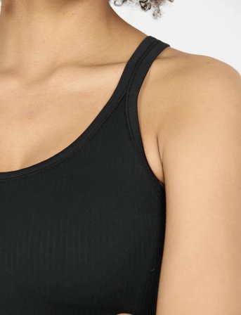 Athlecia Connie W Padded Sports Bra Top - Black - S/M