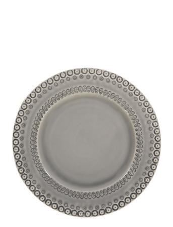 Daisy Dinnerplate 29 Cm 2-Pack Home Tableware Plates Dinner Plates Grå PotteryJo