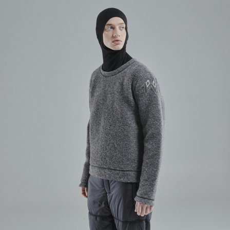66 North men's Kaldi Tops - Soft Grey - XL