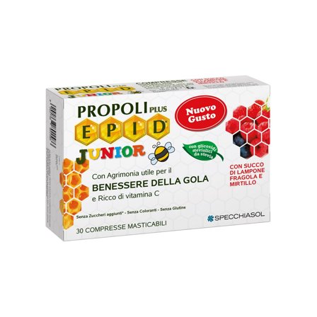Propoli Plus Epid Junior Gusto Lampone/Fragole/Mirtillo 30