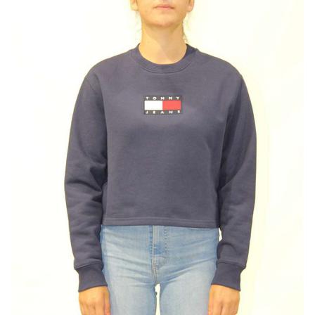 Tommy Hilfiger, Sweatshirt Blauw, Dames, Maat:L