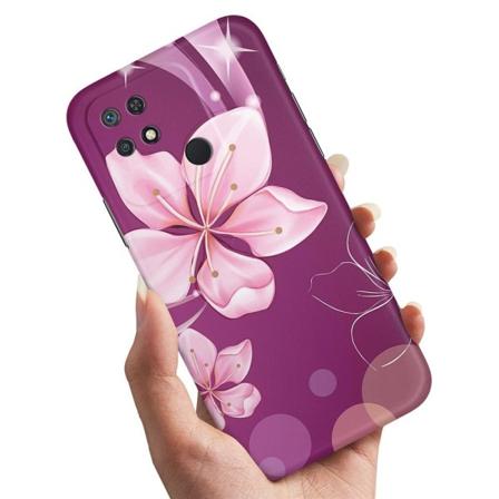 Xiaomi Redmi 10C - Cover/Mobilcover Hvid Blomst