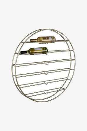 Present Time - Vinreol Redondo - Guld - Bar- & drinkstilbehør - Fra Homeroom