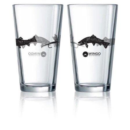 Wingo Pint Glass Trout Flies 2-Pack