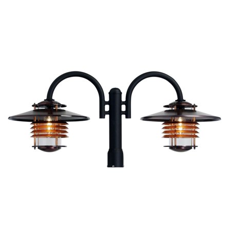 Westal Arnäs Stolpearmatur 390 x 356 x 930 mm, E27 Kobber, Belysning