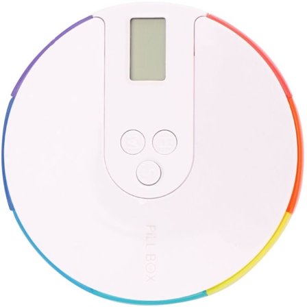 7-dagars pillerlåda larm - DIY fickorganisatör timer liten digital piller, rese pillerfodral påminnelse - bärbar veckovis medicinlåda hållare