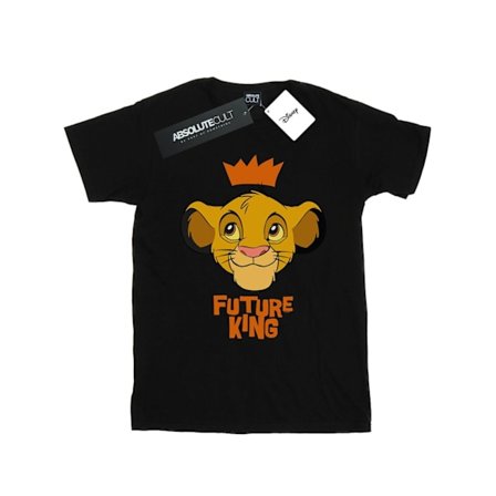 Disney Dam/Damer The Lion King Simba Future King Bomull Pojkvän T-shirt