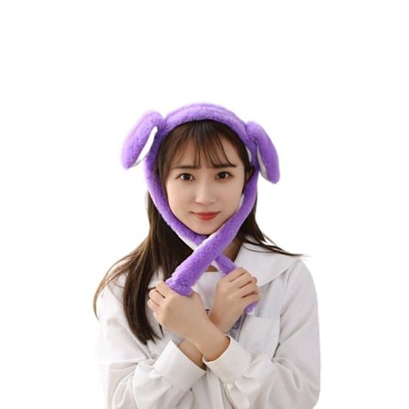 Öron Flagga Pannband Ear Move Pannband LILA