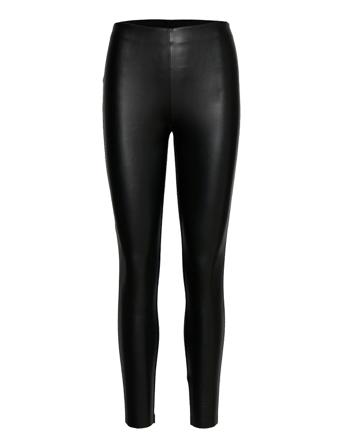 Jo Leggings Trousers Leather Leggings/Byxor Svart Wolford