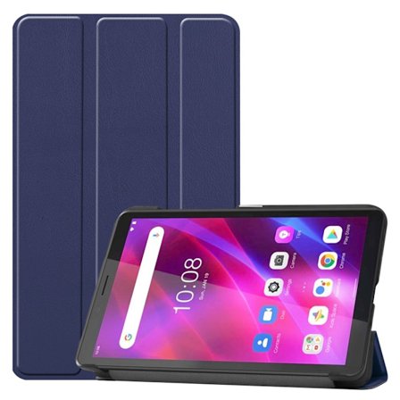 SKALO Lenovo Tab M7 (Gen 2/3) Trifold Fodral - Mörkblå