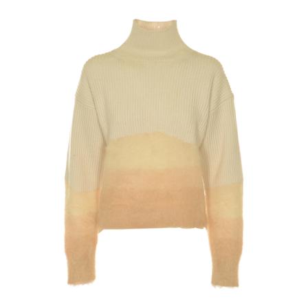 Dondup, Turtlenecks Beige, Dames, Maat:XS