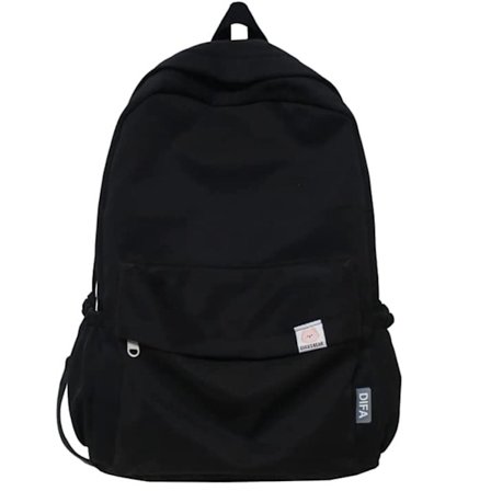 Reppu teini-ikäisille tytöille, yksinkertainen, suurikapasiteettinen koululaukku