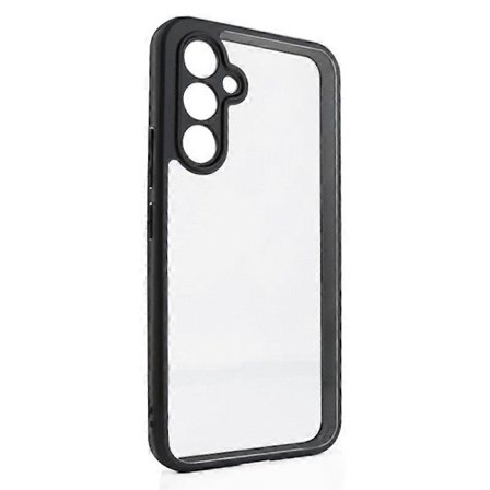 Samsung Galaxy A35 5G -kotelo TPU+PC Naarmuuntumaton Läpinäkyvä Puhelinkuori