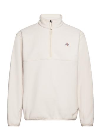 Louisburg Fleece Sweat-shirts & Hoodies Fleeces & Midlayers Hvit Dickies*Betinget Tilbud