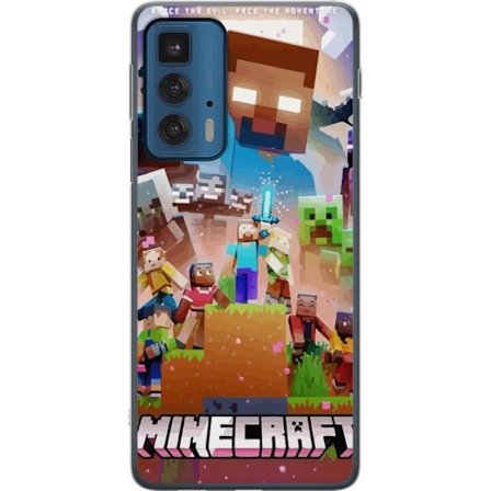 Kompatibelt Mobilskal till Motorola Motorola Edge 20 Pro Minecraft