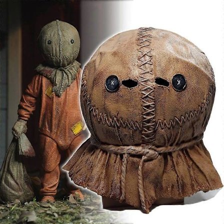 Film Trick 'r Treat Maske Cosplay Kostume Voksen Unisex Dæmon Scary Masker Halloween Tilbehør Rekvisitter