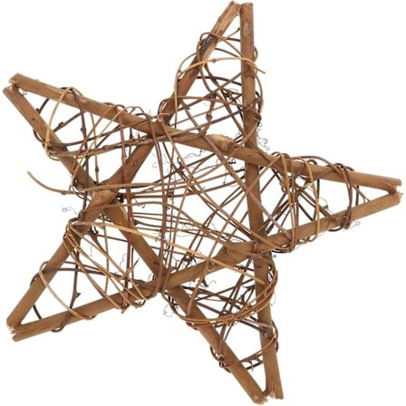 Kransar av rotting för ytterdörr, stjärnkrans, vinkrans, heminredning, julgirlang, hemtillbehör, blomsterdekorationer