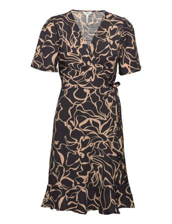 Objtiana Ss Wrap Dress A Ss Fair 22 Dresses Wrap Dresses Multi/mönstrad Object