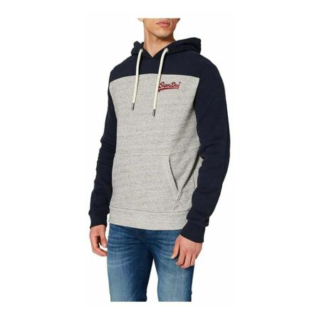 Superdry, Hood Grijs, Heren, Maat:L