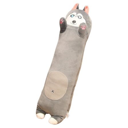 Hund Plysch Mjuk Lång Kroppskudde, Söt Hund Gosedjur Valp Plysch Plysch Kastkudde Docka Leksak Present Till Jul Födelsedag Flickor Pojkar 27,5 tum