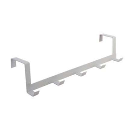 Metallista ripustimet säilytysteline oveen, ruostumaton ja vedenpitävä takkeille, kylpytakille, hatuille ja vaatteille