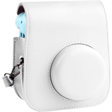 Instant Camera Case med tillbehörsväska (vit)